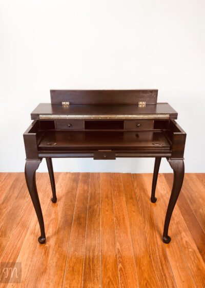 H.E.Shaw Petite Spinet, Maison Robert Antiques, Antique Writing Desk