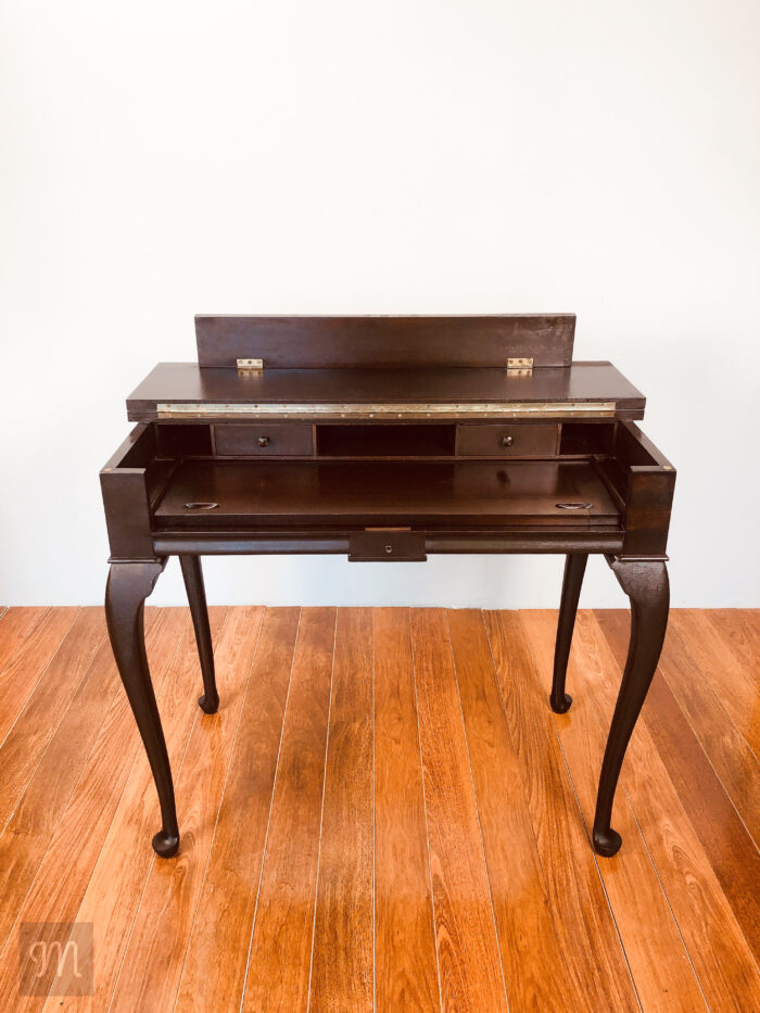 H.E.Shaw Petite Spinet, Maison Robert Antiques, Antique Writing Desk