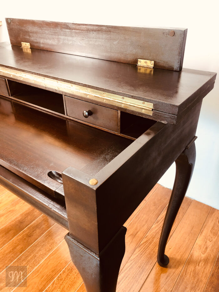 H.E.Shaw Petite Spinet, Maison Robert Antiques, Antique Writing Desk